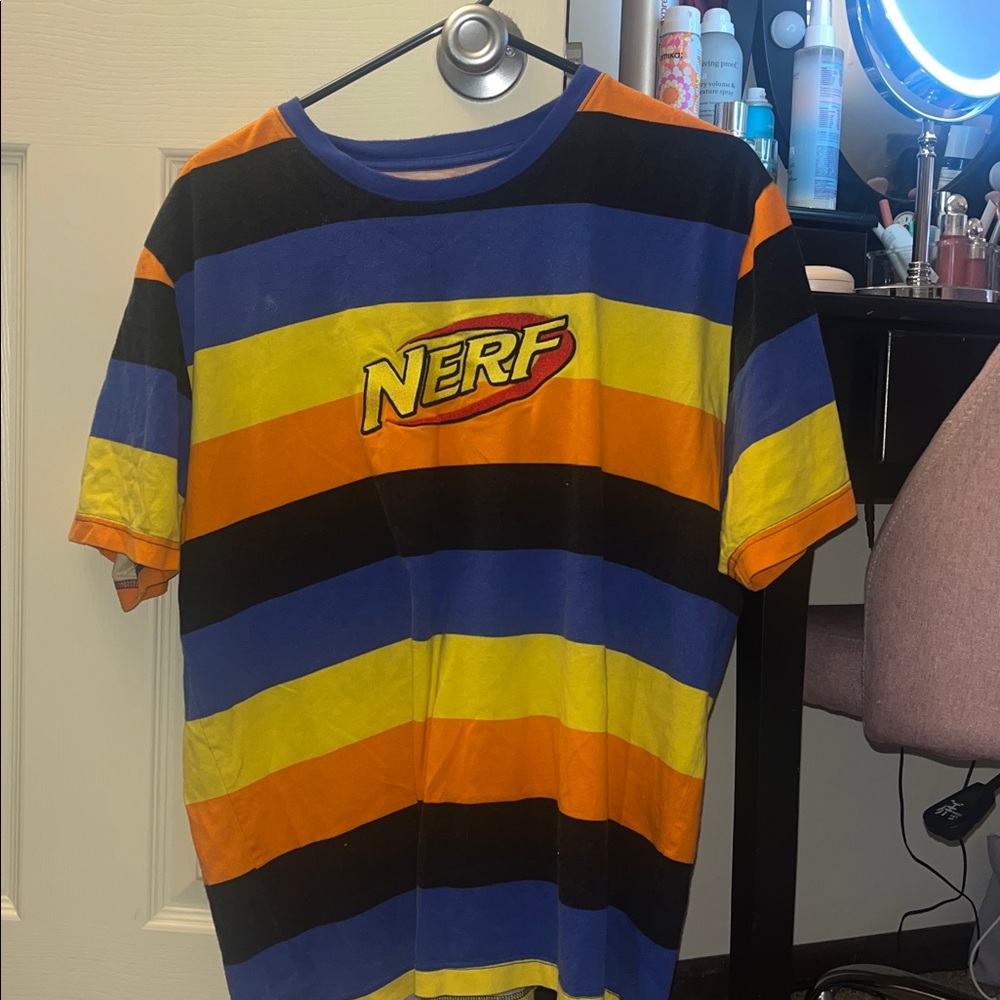 Dumbgood Nerf Multicolor Striped Tee